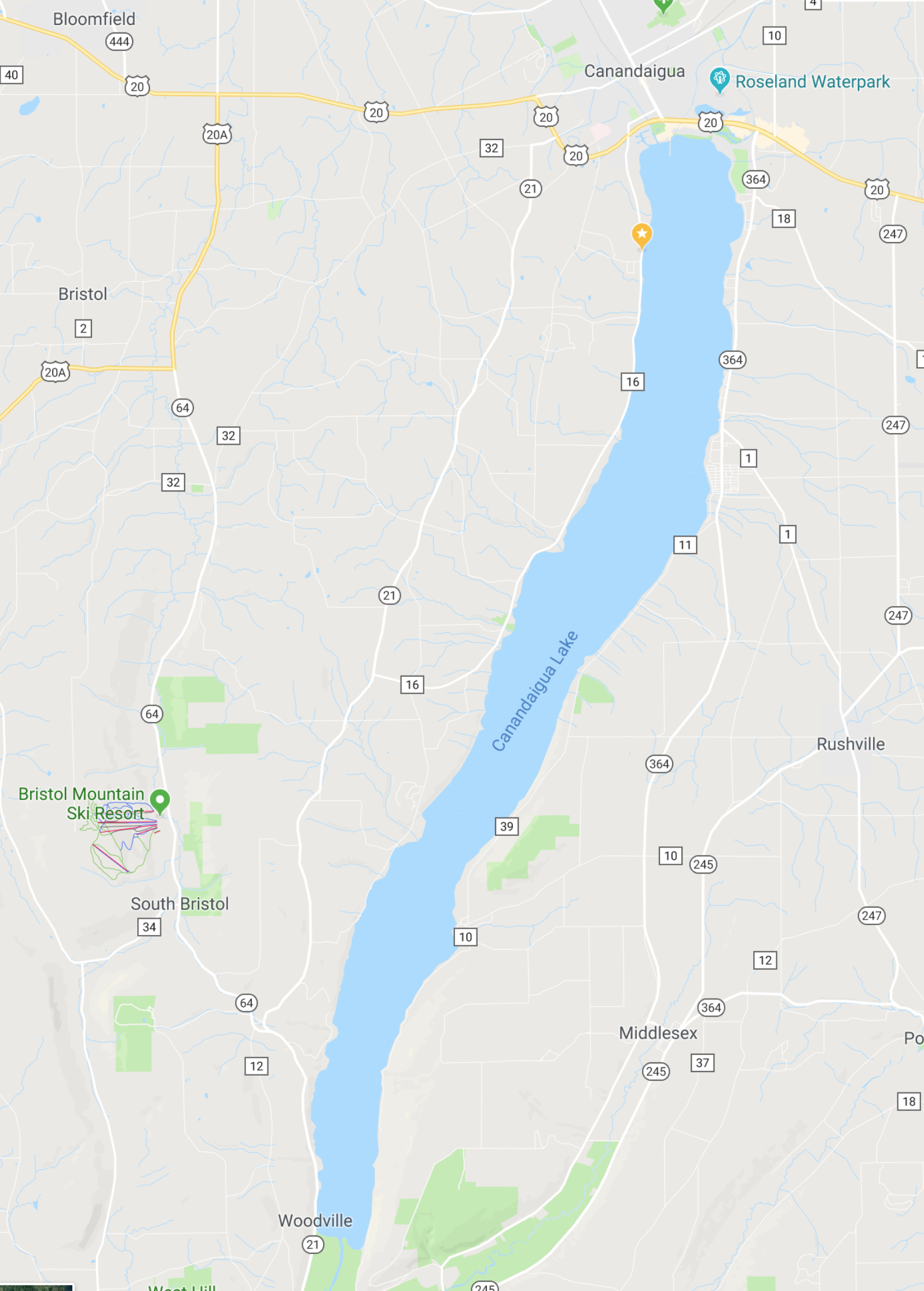 Canandaigua Lake is the Chosen Spot